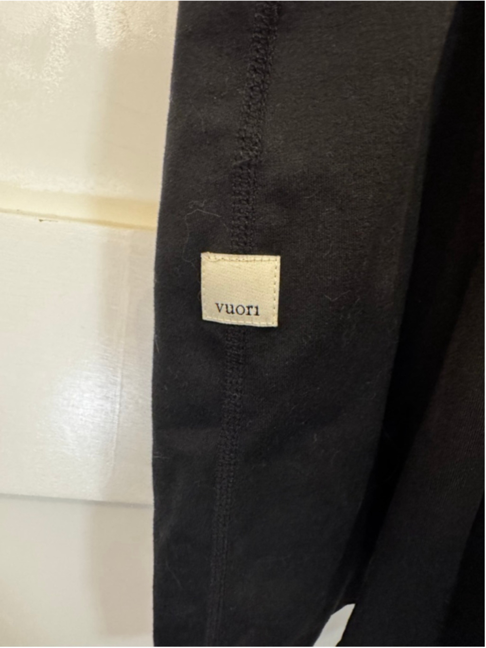 Vuori Clementine Skort Black Pleated Back Athletic Running Tennis Golf XL - Picture 3 of 7